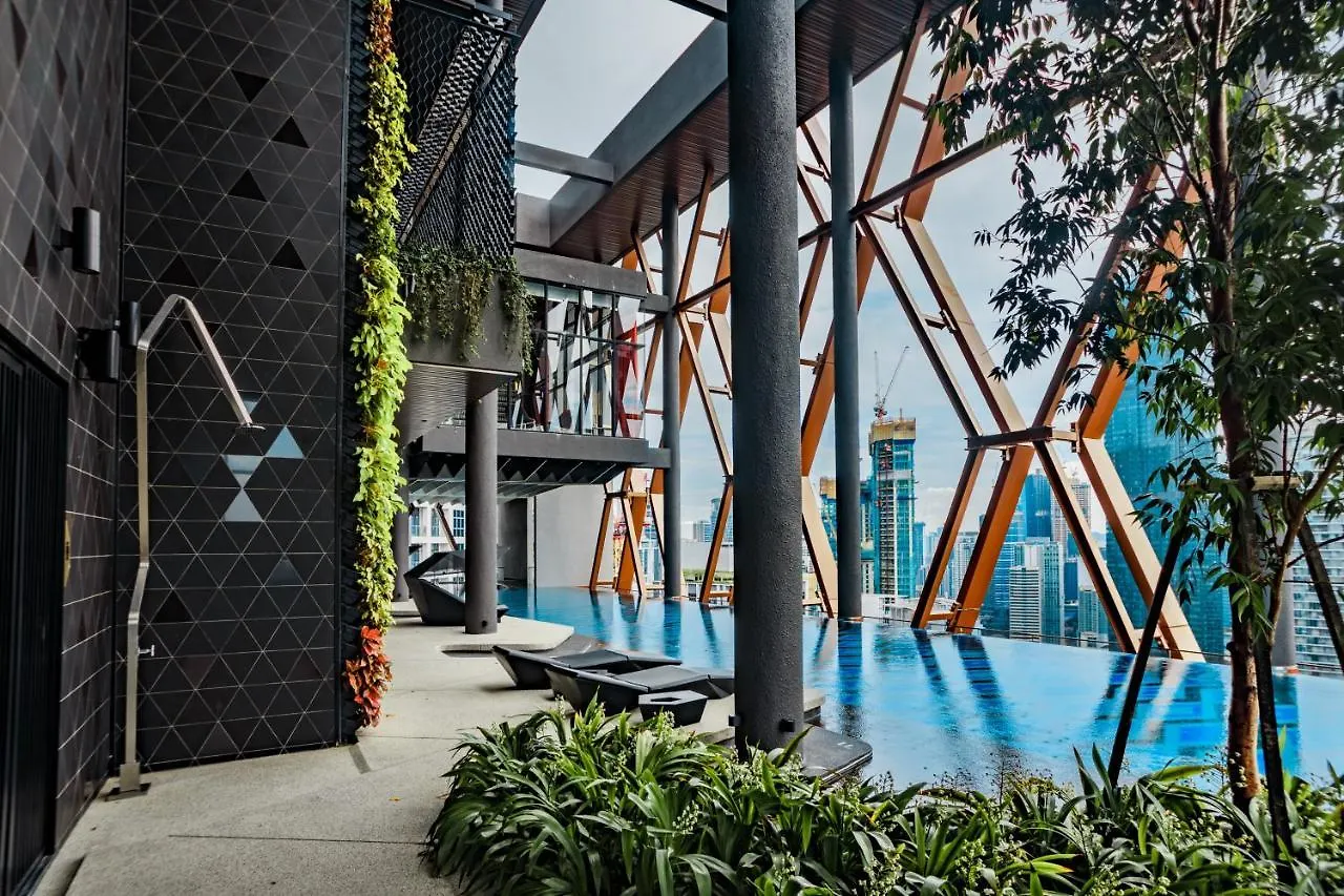 **** Szálloda Scarletz Mana-Mana Suites Klcc Kuala Lumpur Malajzia